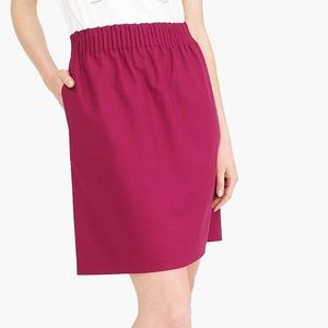 J. Crew Wool-blend Sidewalk Skirt